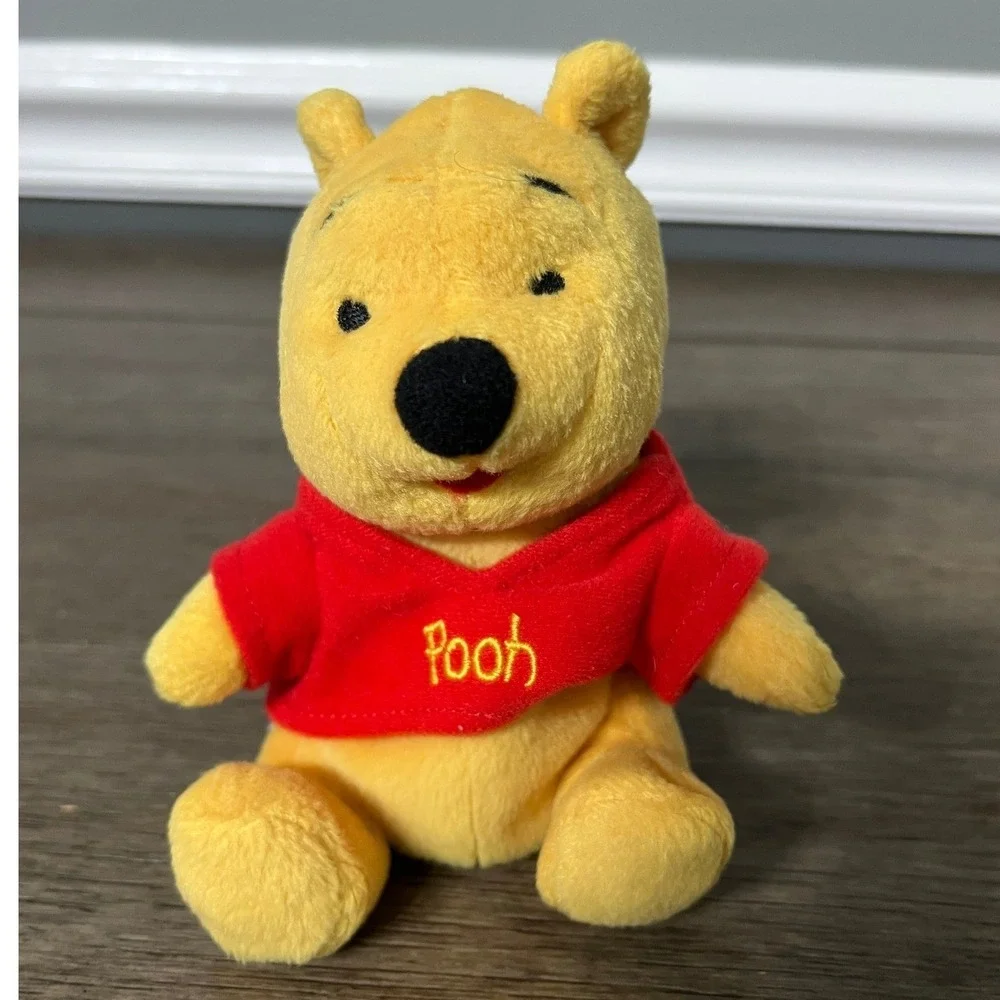Disney Mattel Winnie the Pooh Plush Stuffed Animal Pooh Bear Toy Kids Gift